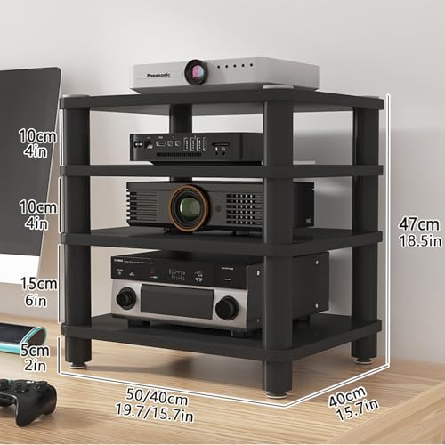 4-Tier AV Media Stand