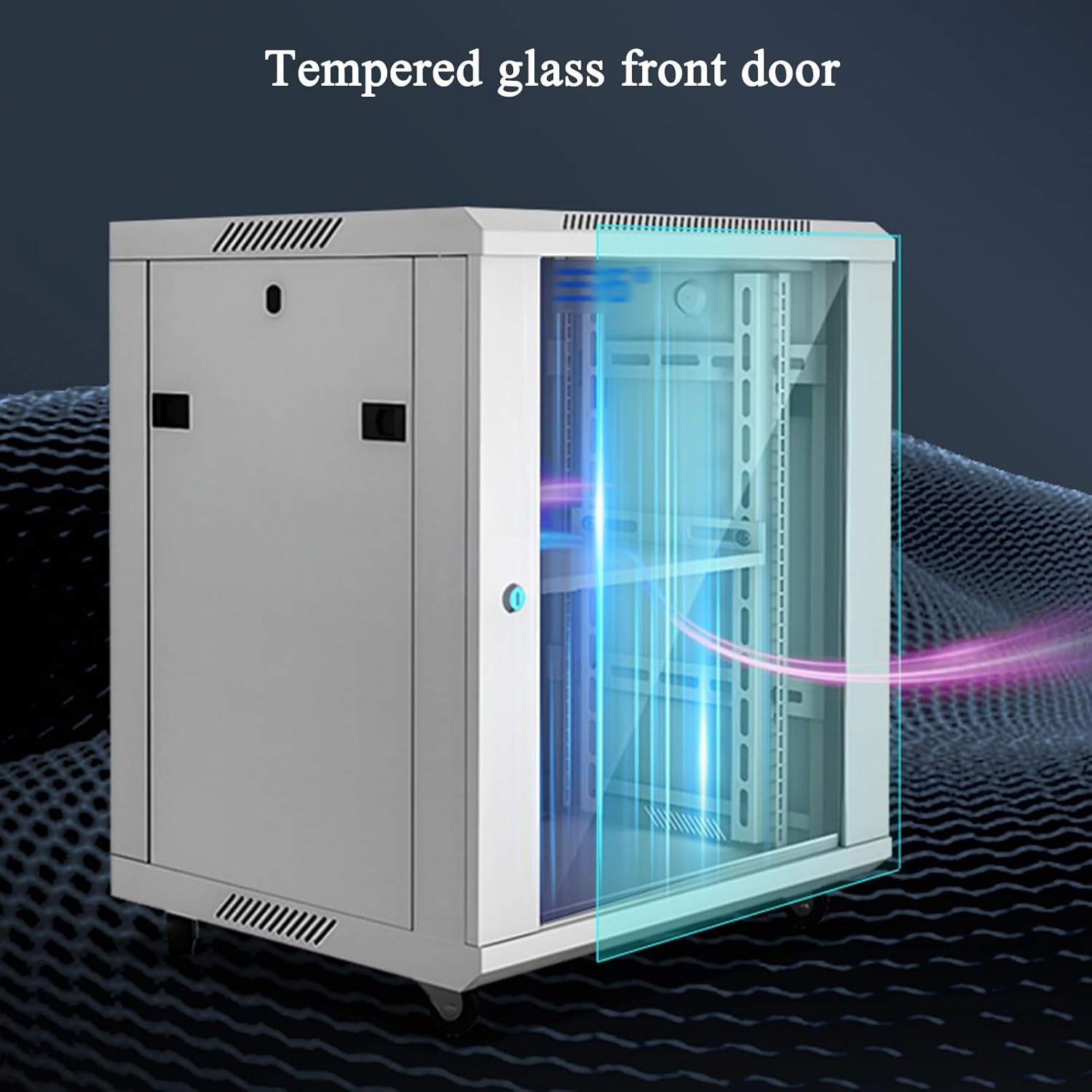 GUAWJRZDP Steel Stereo Cabinet