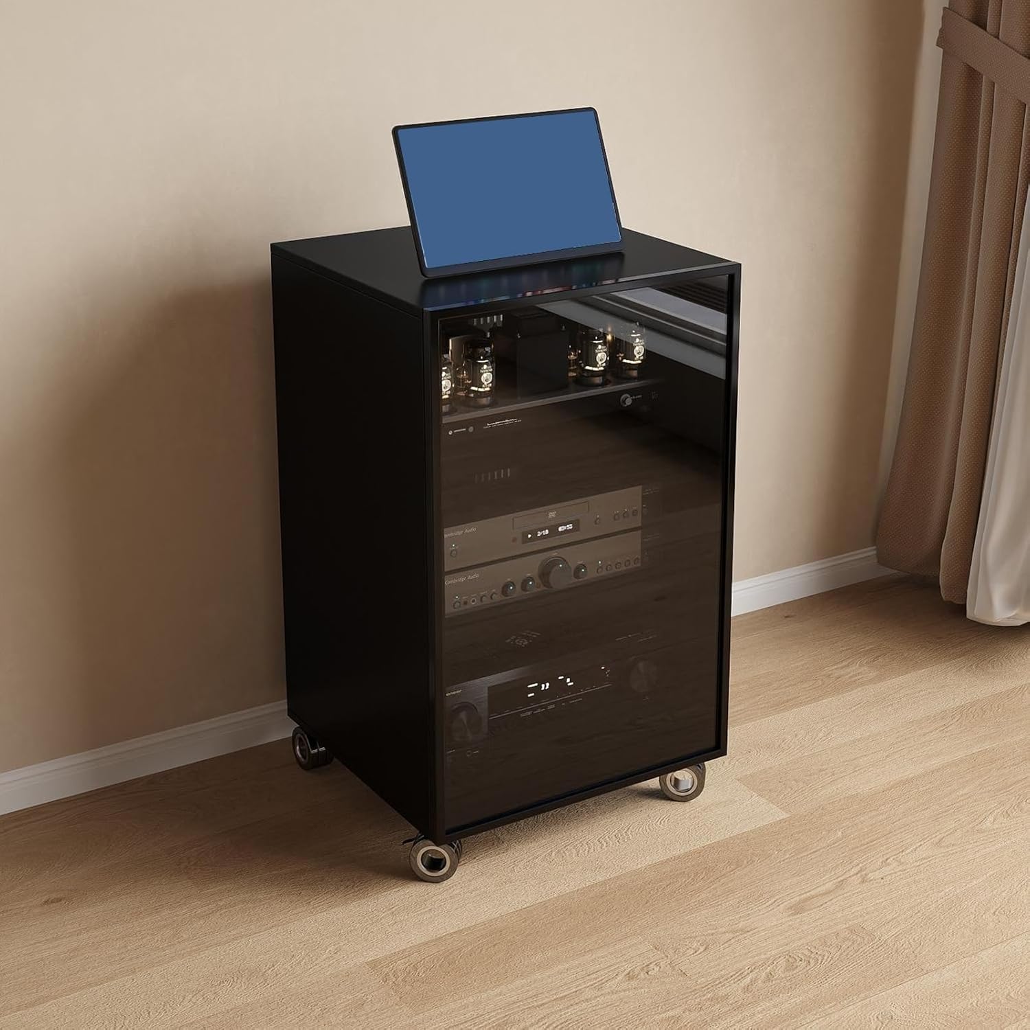 ZIGTUEI Modern Stereo Cabinet