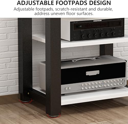 3-Tier Audio Equipment Rack