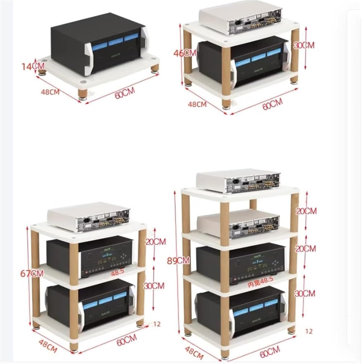 LemNin AV Media Stand