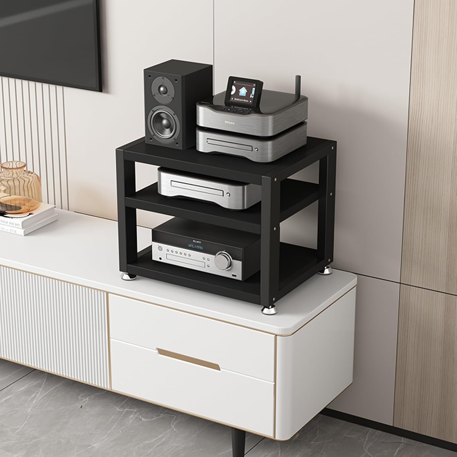 Desktop TV Box Cabinet