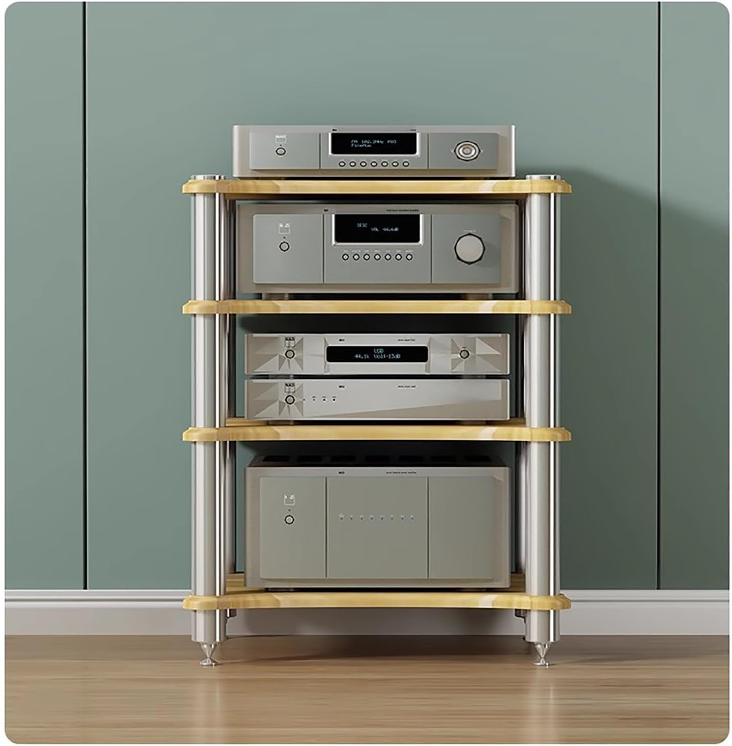 3 Tier Audio Component Rack Tower