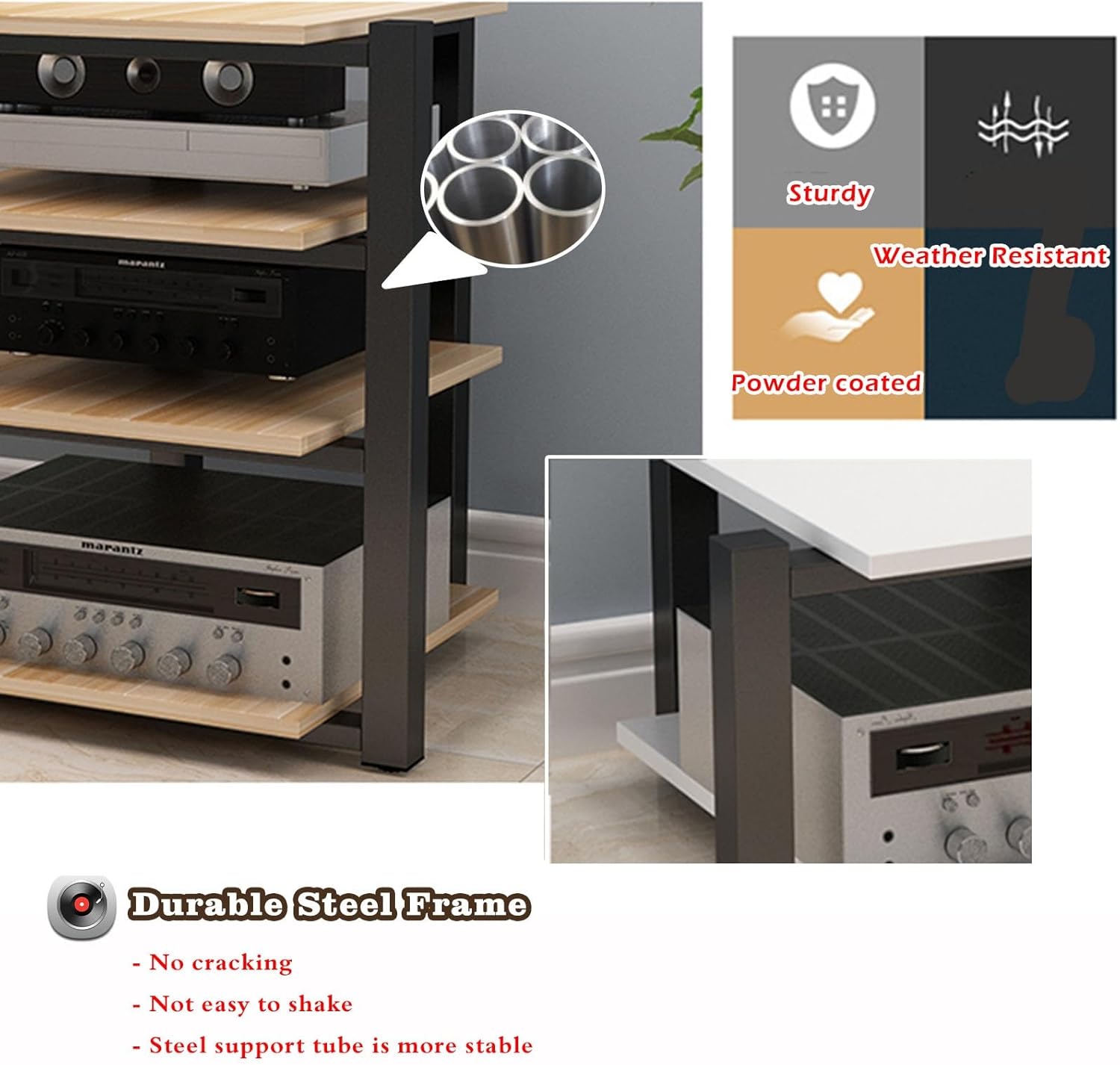 WLCGYD Media CD Amplifier Stand