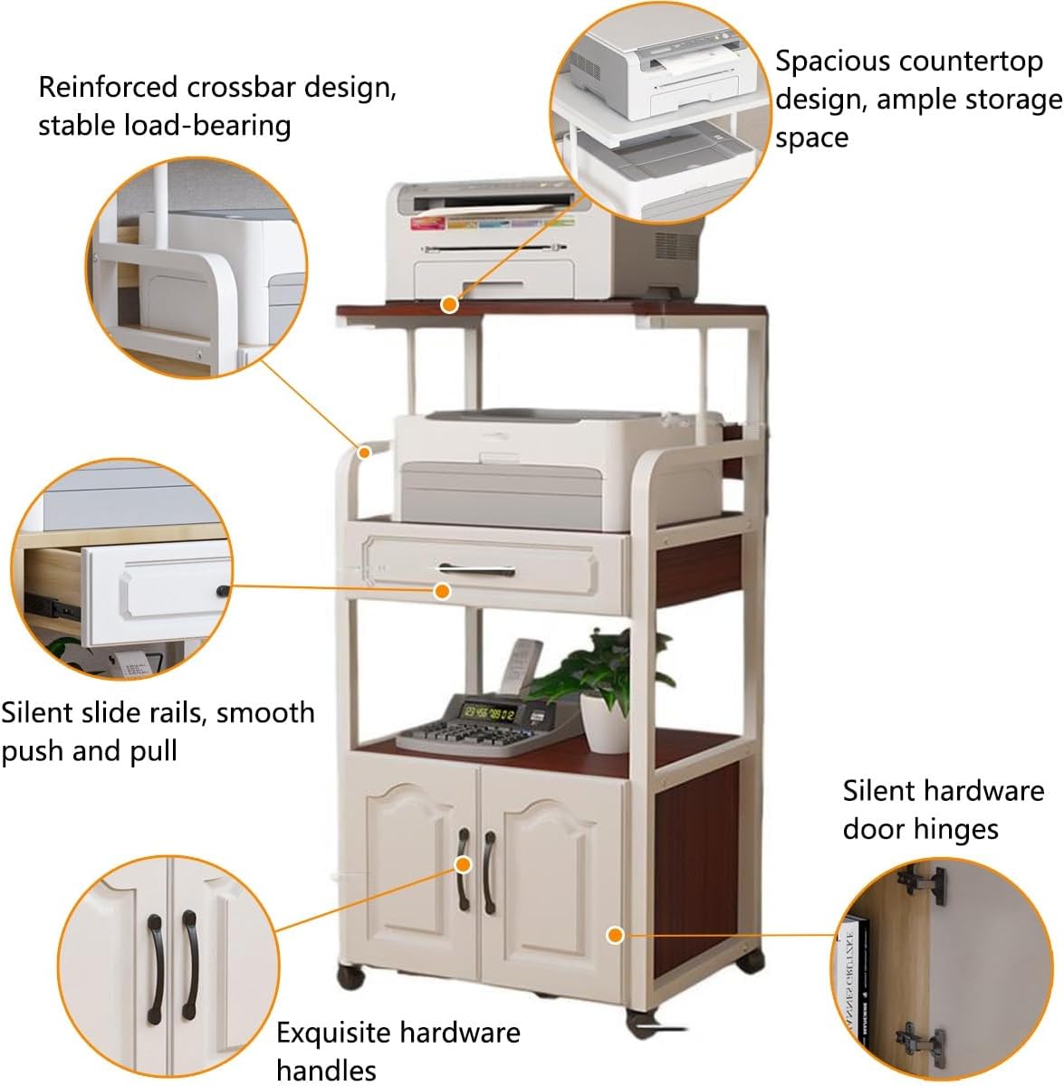 3/4 Tier AV Media Stand