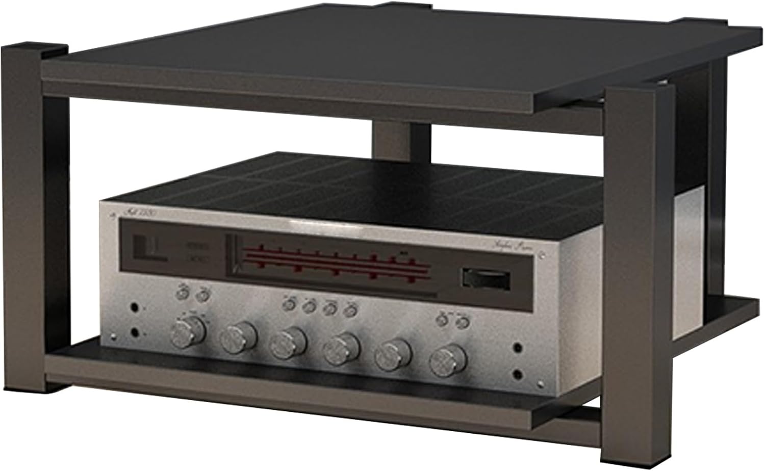 Zdlopteron Metal Audio Video Media Stand with MDF Shelves
