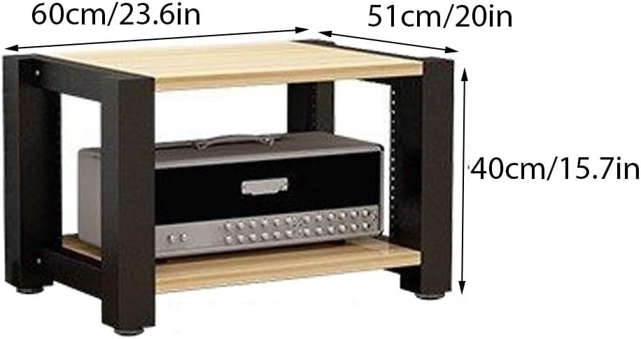 XDOPIRRS 2/3/4/5-tier av Media Stereo Shelf Organizer