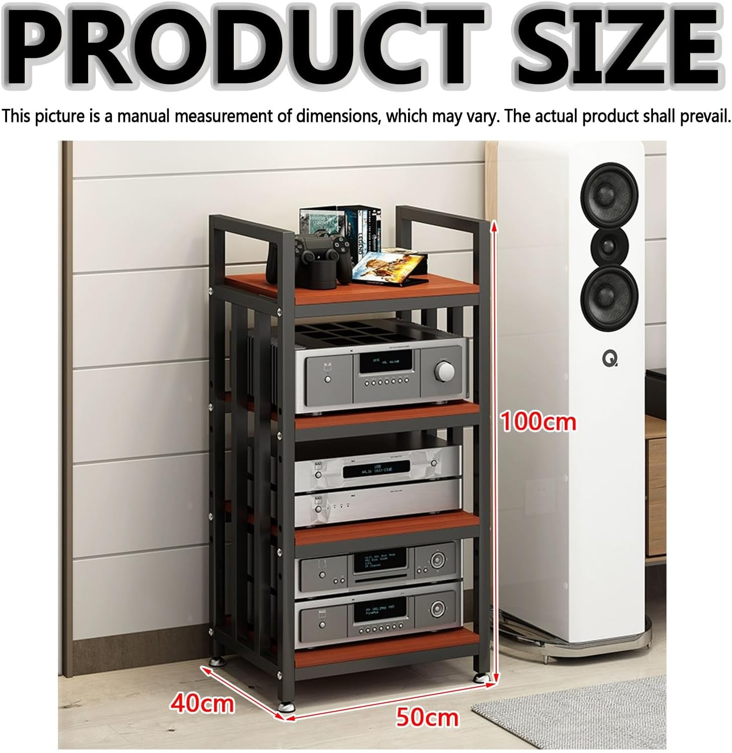 Multi-Layer Media Console Stand