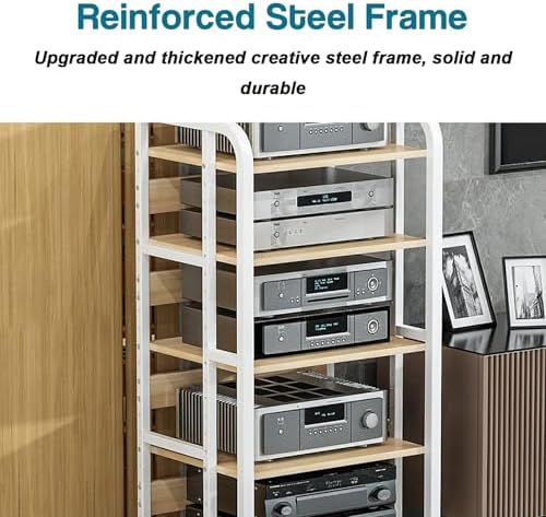Media Storage Cabinet 3/4/5 Tier Stereo Cabinet
