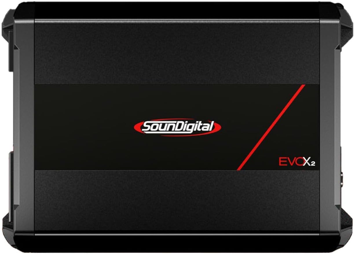 Soundigital EVOX2 5000.1 5000 Watt RMS 2 Ohm Amplifier (Renewed)