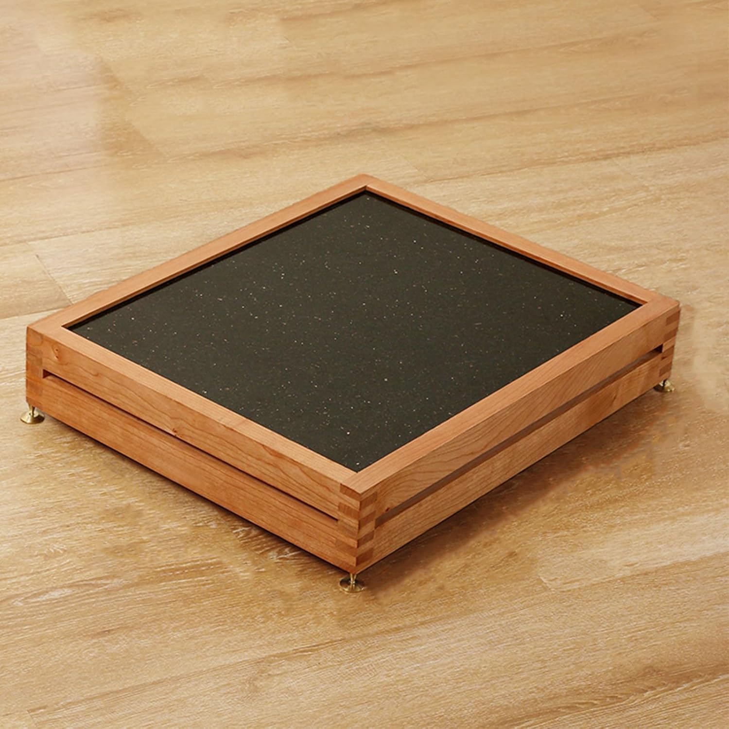 Small Entertainment Center Media Stand Wooden Stereo Racks and Stands