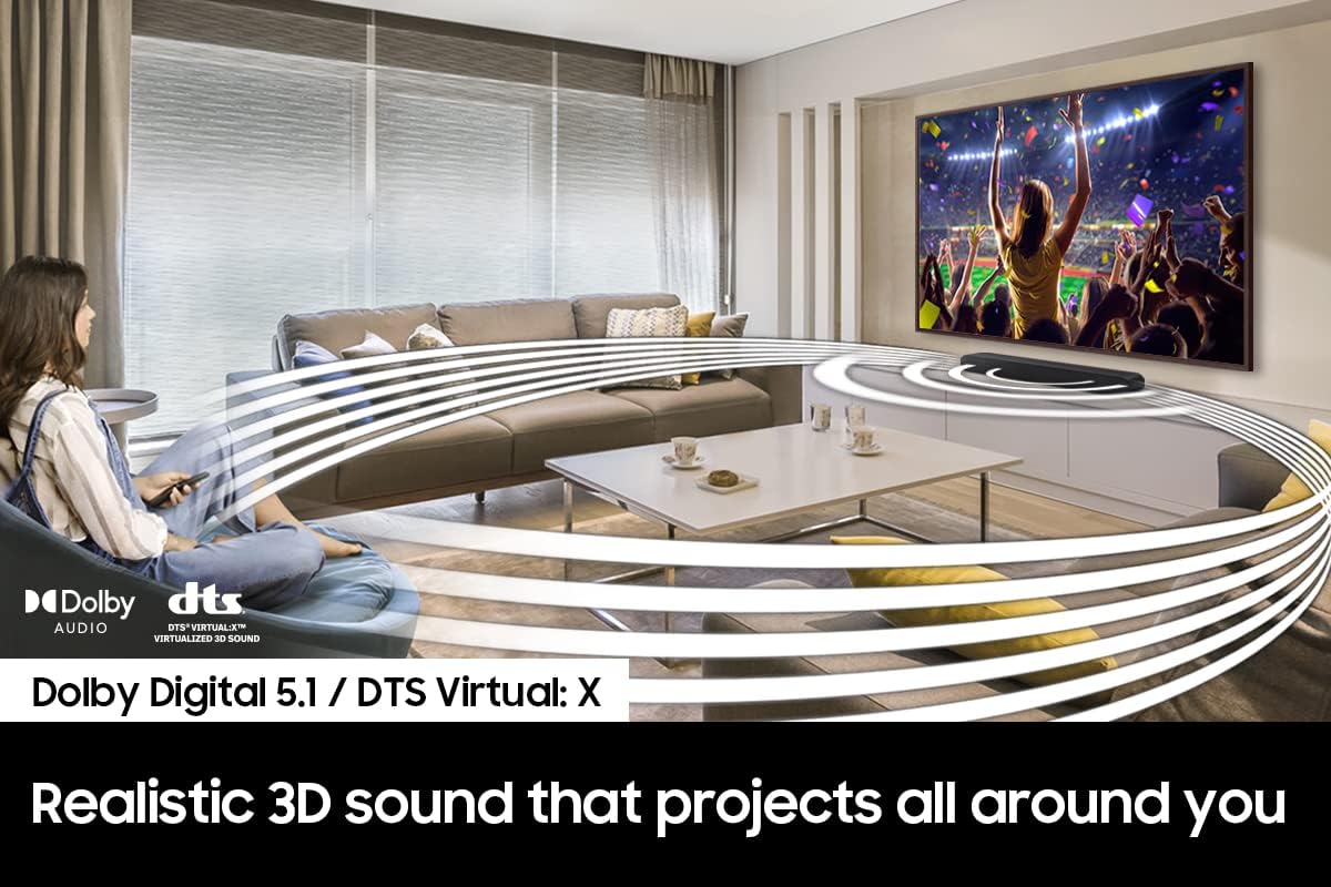 SAMSUNG HW-B650 3.1ch Soundbar w/Dolby 5.1 DTS Virtual:X