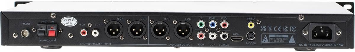 CAD Audio Rack mountable Media Player with DVD/CD