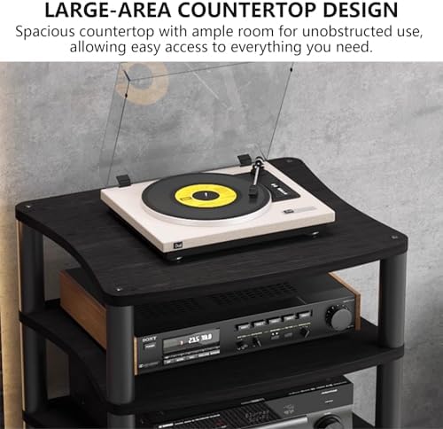 4-Tier Audio Video Media Stand