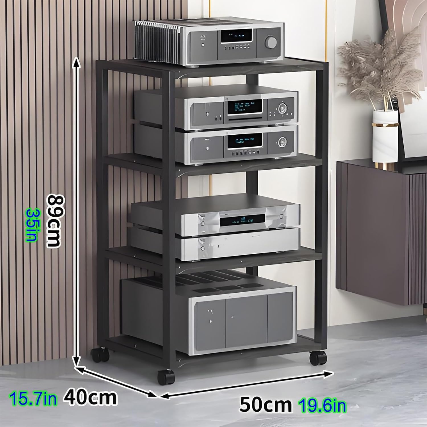 360 rotating stereo cabinet