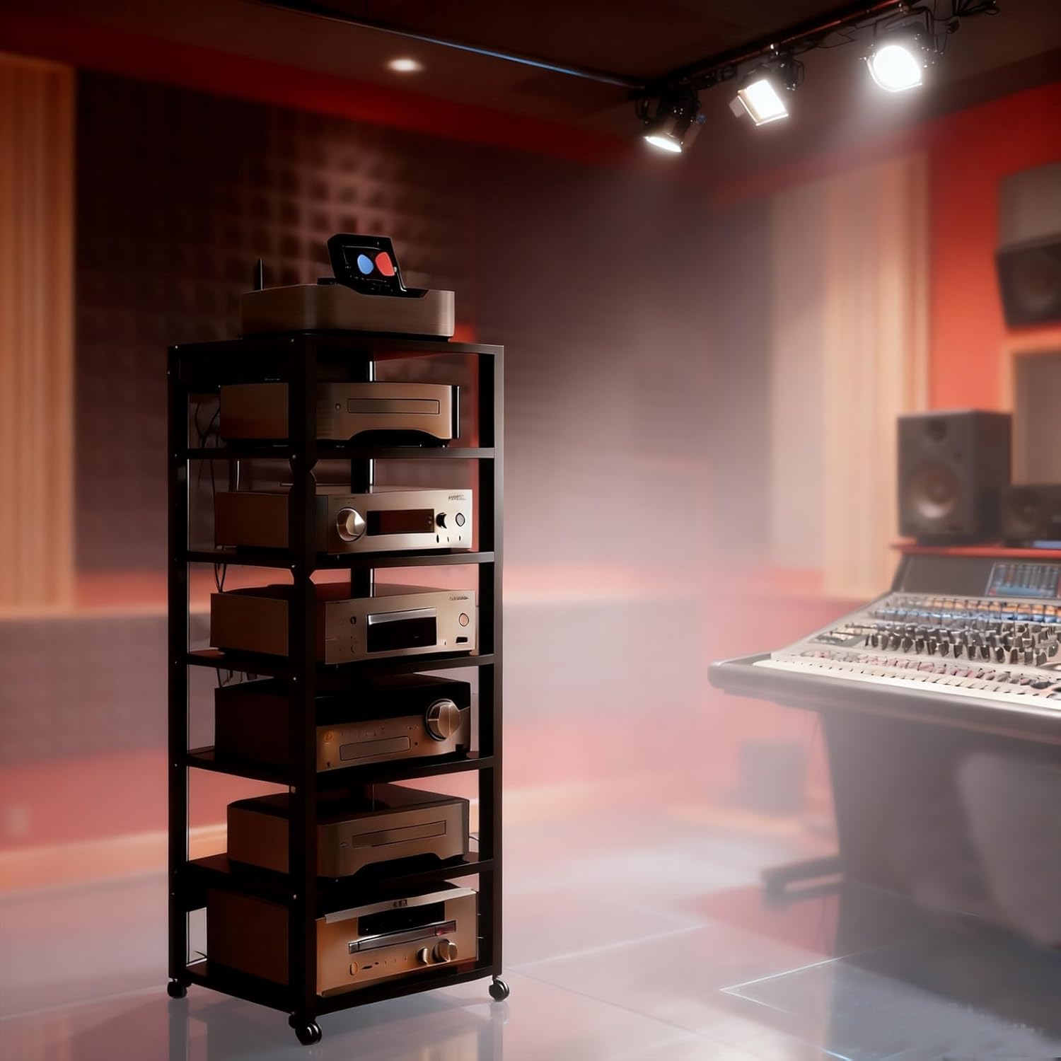 7-Tier AV Media Stand