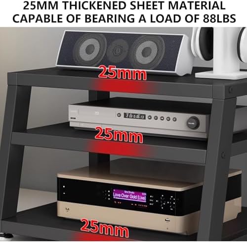 4-Tier AV Media Stand