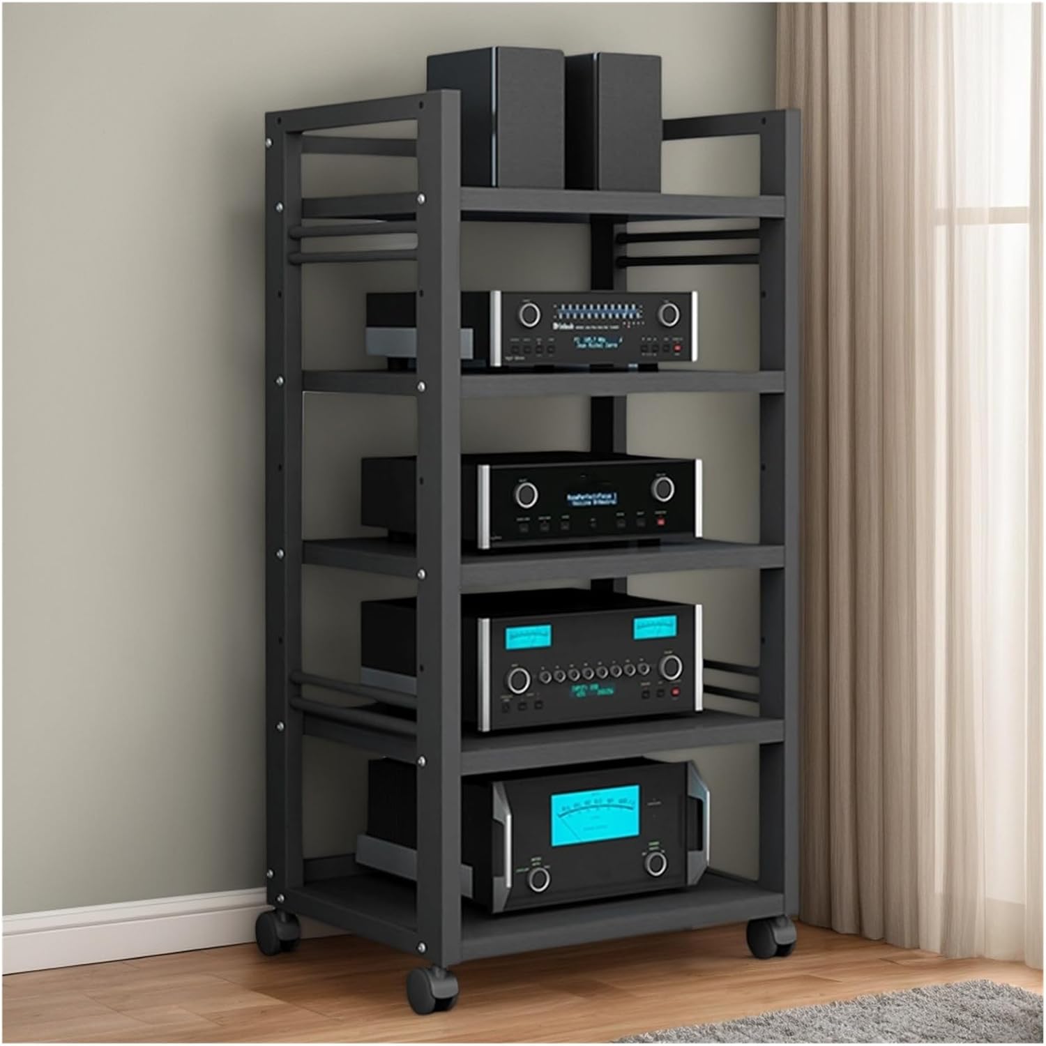 5 Tier AV Media Stand