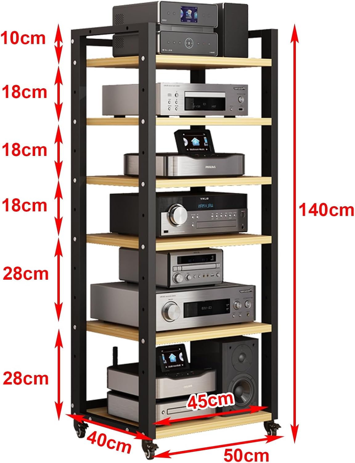 YIFAIIX Stereo Cabinet