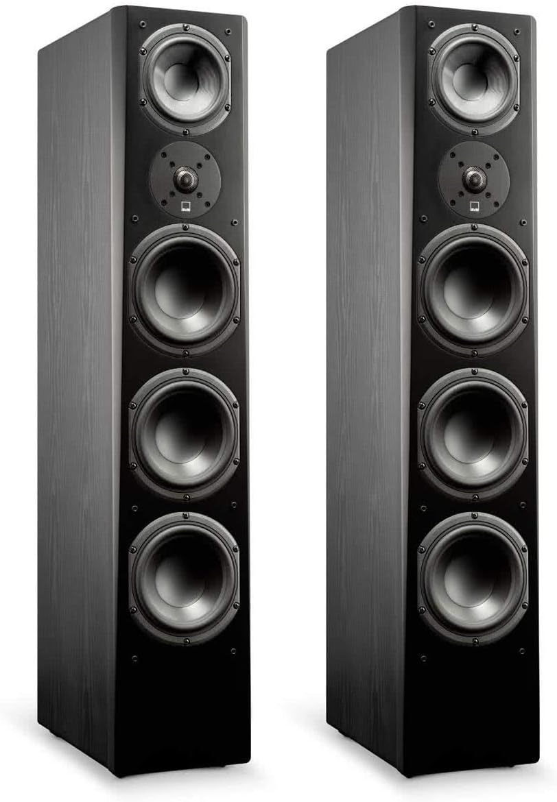 SVS Prime Pinnacle Floorstanding Speakers - Pair (Black Ash)