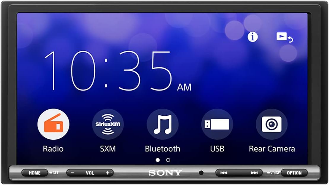 Sony XAV-AX3200 7-Inch Multimedia Receiver with Apple CarPlay/Android Auto