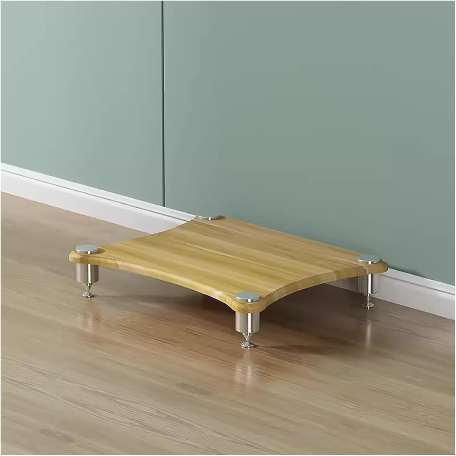 DLYZAYE Heavy Duty Floor Stereo Rack - Modern AV Media Stand