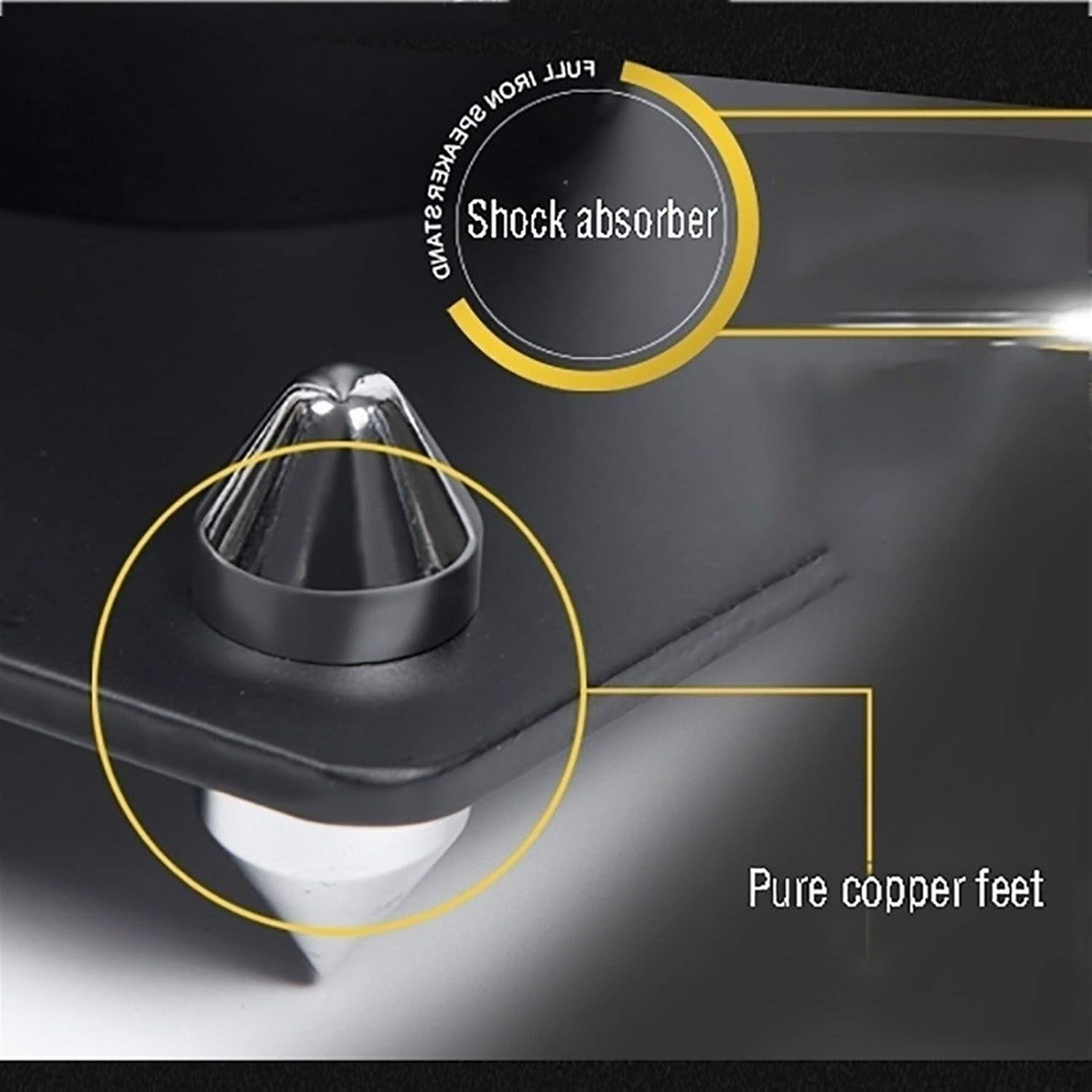 MIQXUAN Speaker Stands Speaker Stands
