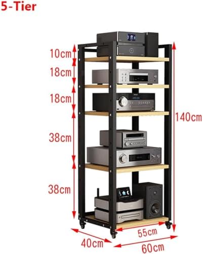 7/6/5-Tier AV Media Stand CD Player Stand