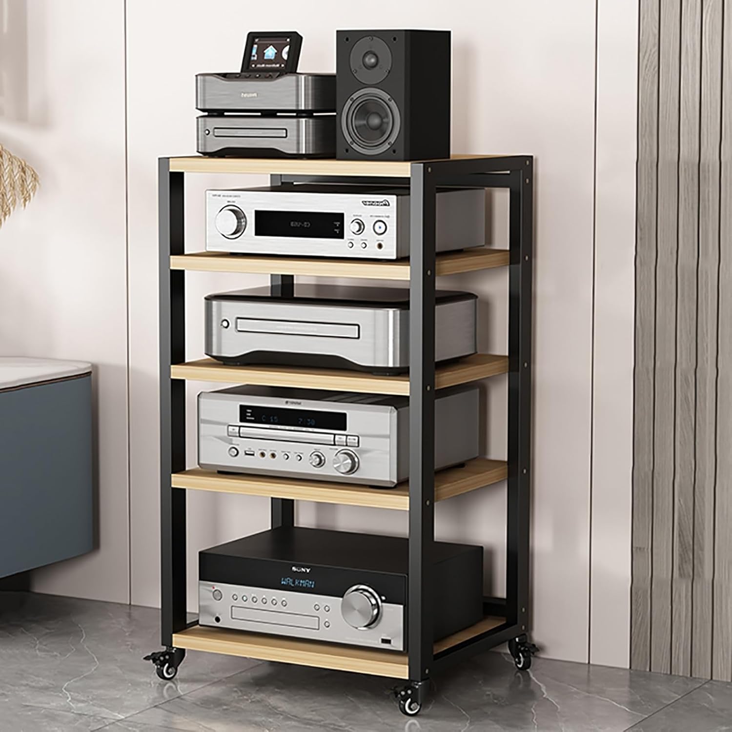 DONGYUE 5-Tier AV Media Stand