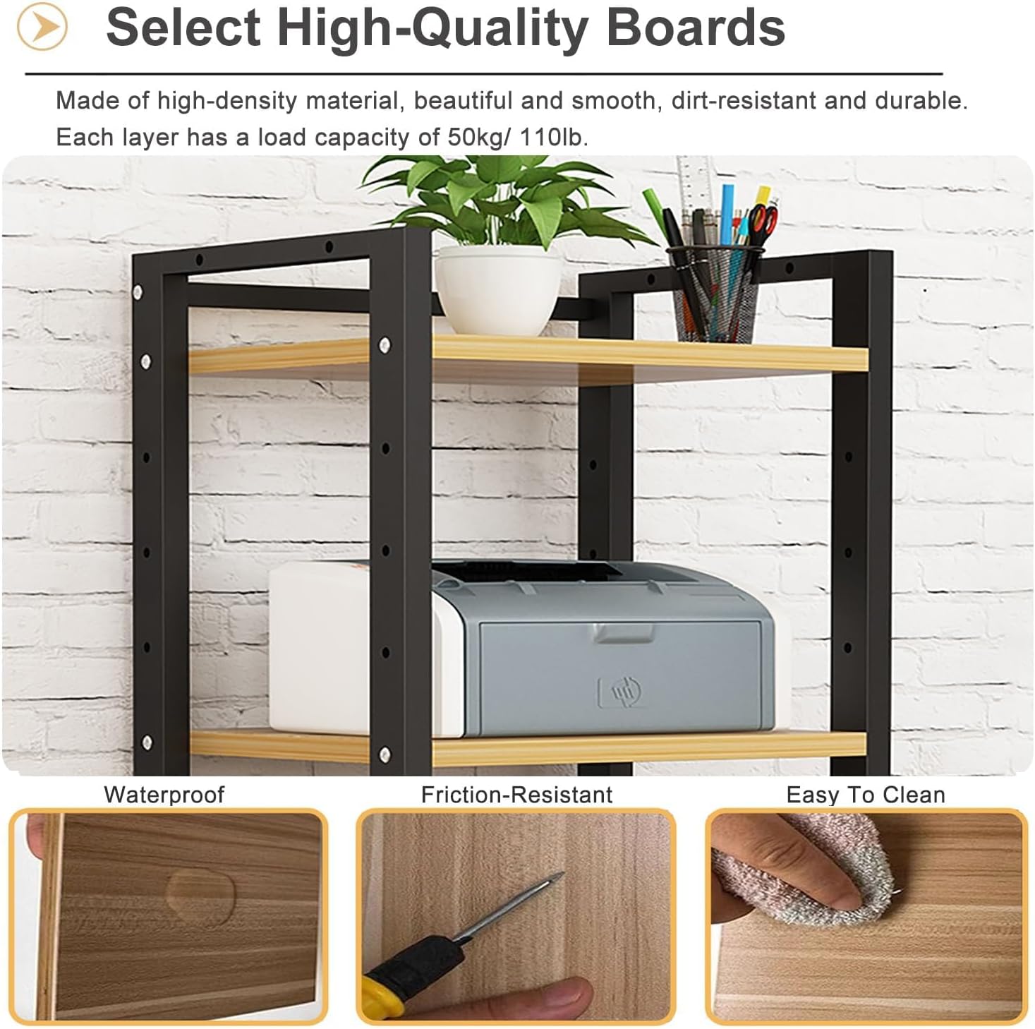 UFAGFDA 6 Tier AV Media Stand