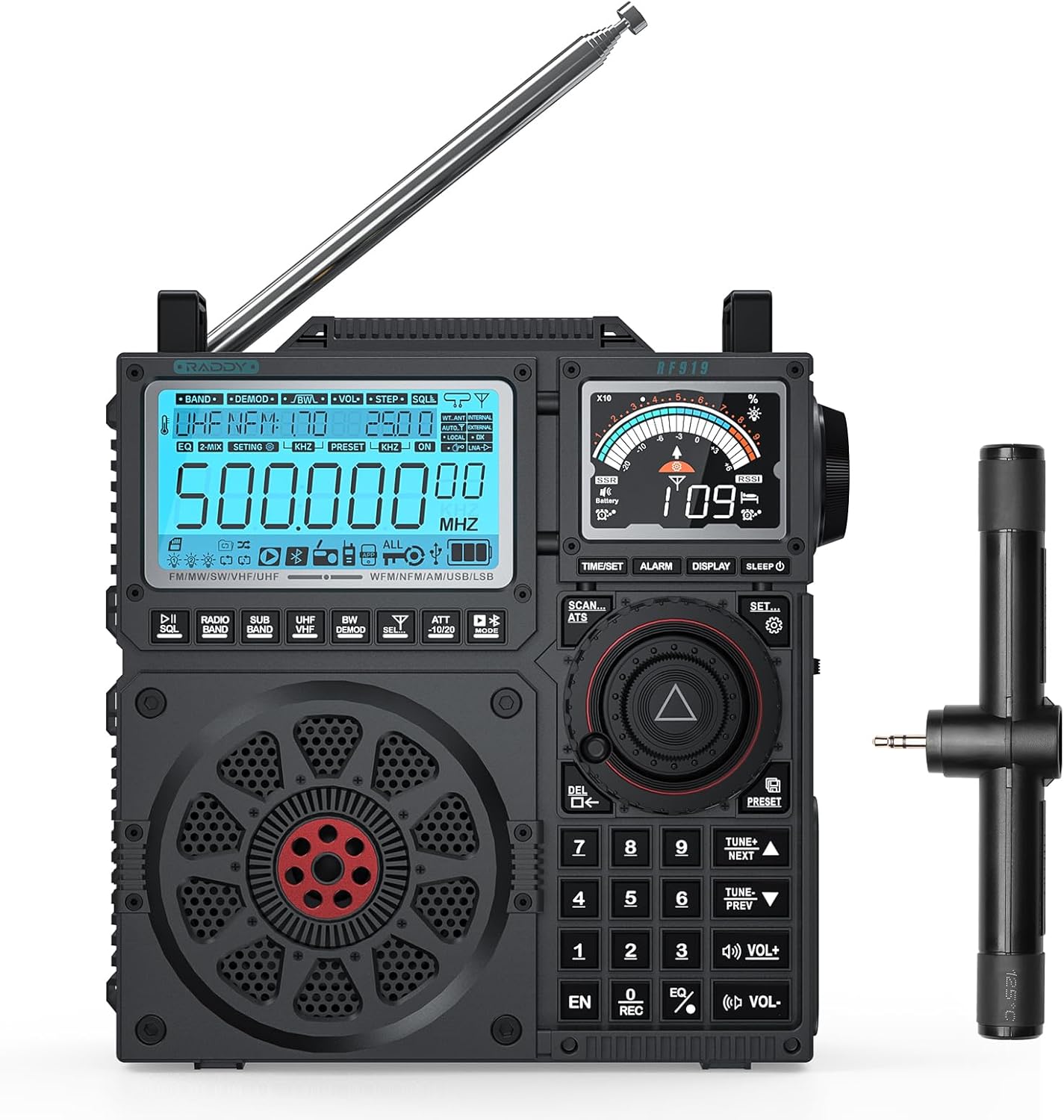 Raddy RF919 SSB Shortwave Radio with NOAA Weather Band