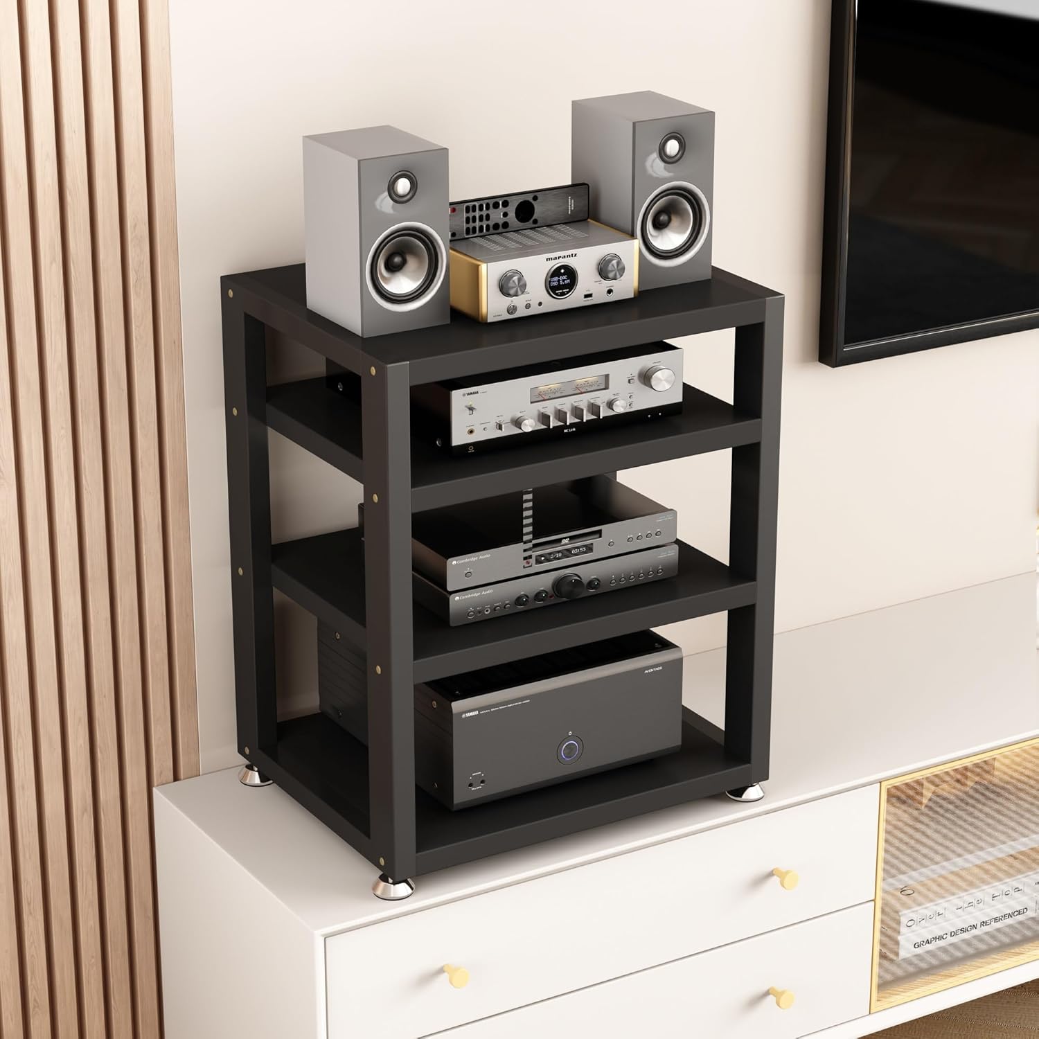 Modern Audio-Video Media Stand