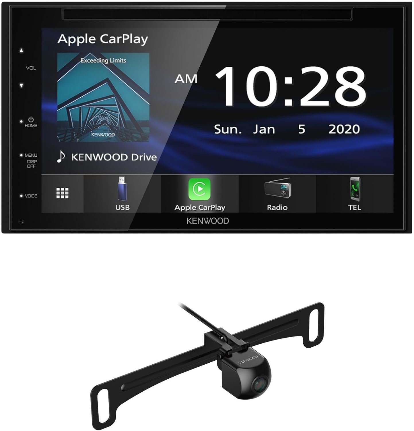 Kenwood DDX57S 6.8-Inch Capacitive Touch Screen