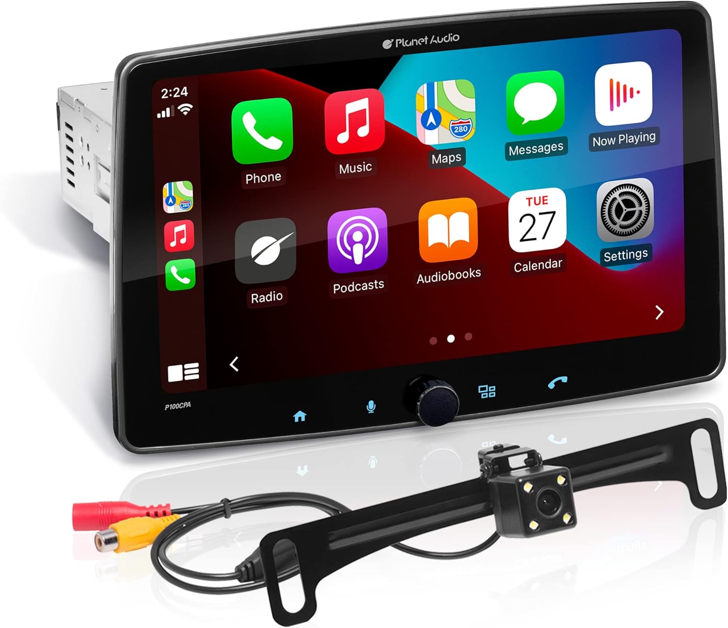 Planet Audio P100CPAC Car Stereo - Apple CarPlay