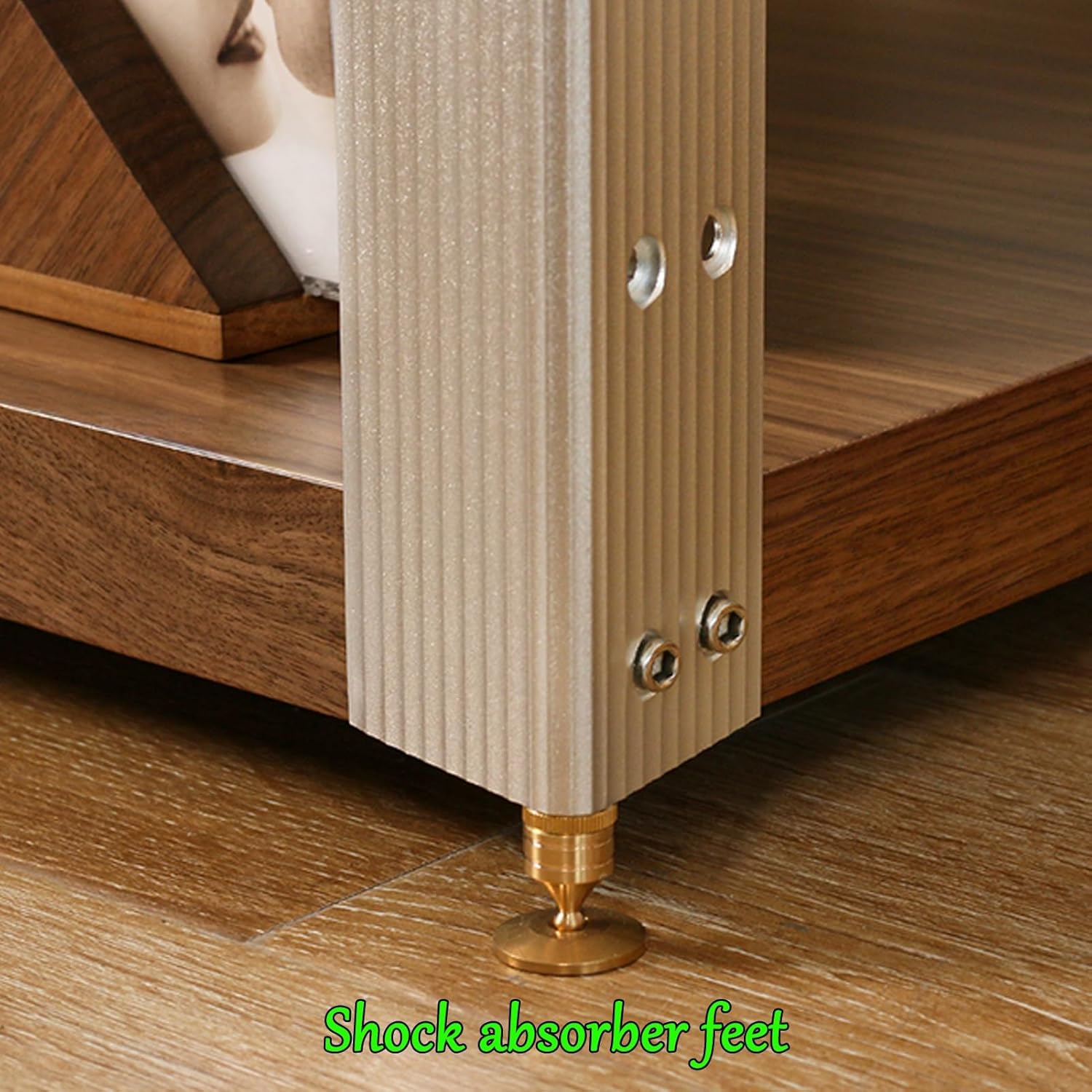 GUAWJRZDP Wooden Audio Rack