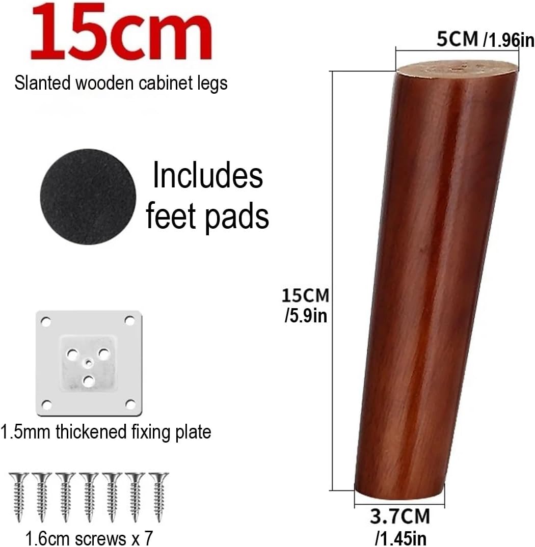 JDPYURV AV Media Cabinet with Rattan Doors & Adjustable Shelves