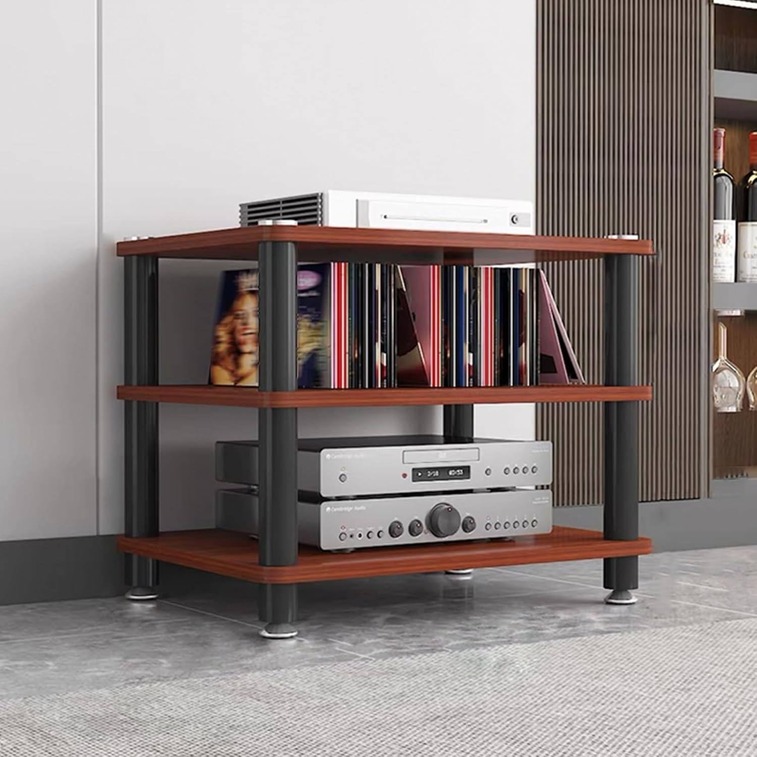 GUAWJRZDP Multi-Tier Audio Rack