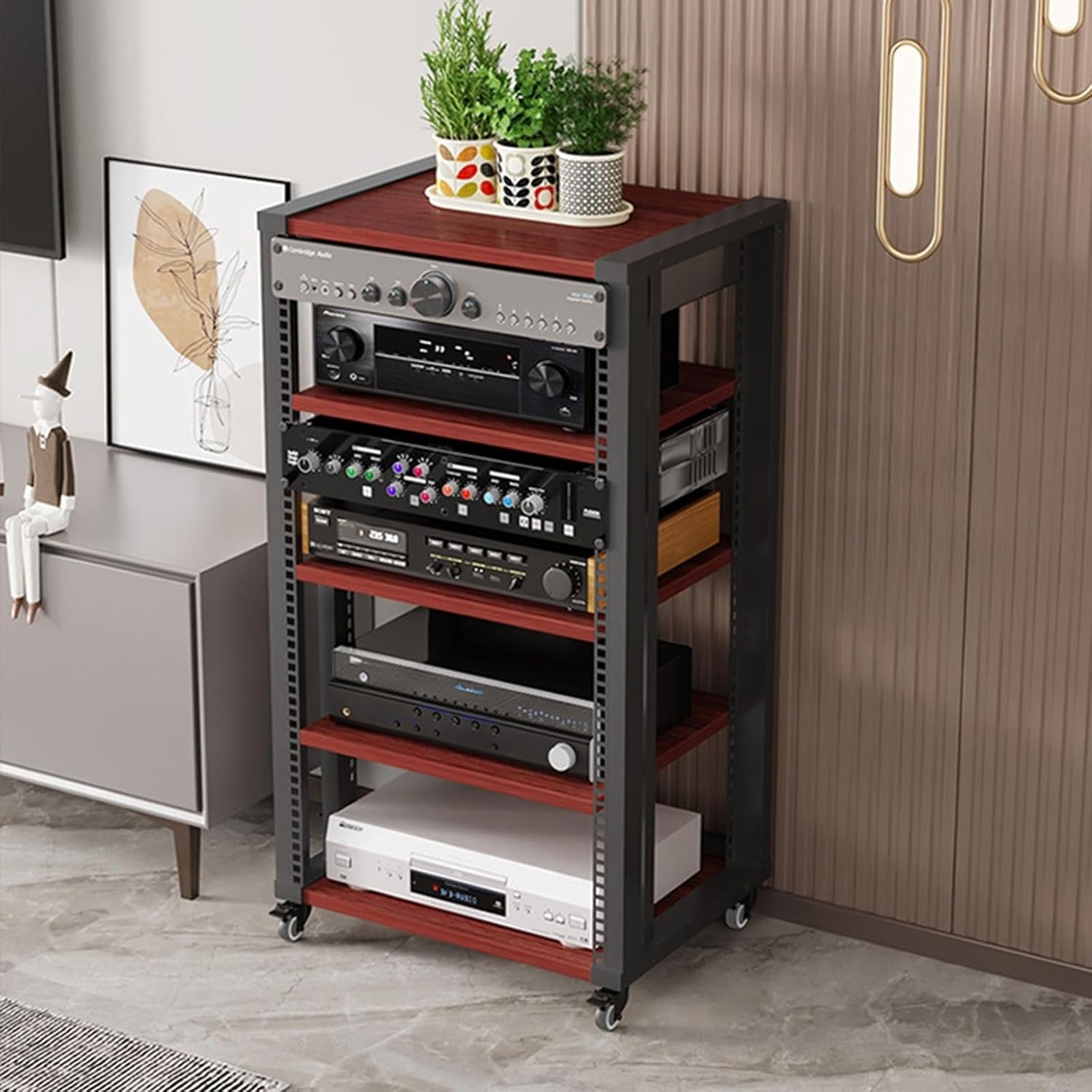 SEIFE 2/3/4/5-Tier AV Media Stand