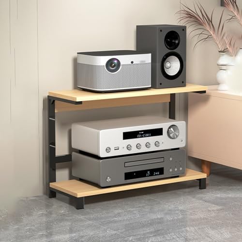 Multifunctional Audio Rack Cabinet - Corner TV Stand for Home Theater