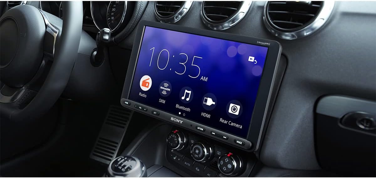Sony XAV-AX8100 9-inch Floating Multi Media Receiver with Apple Carplay/Android Auto and HDMI Video Input