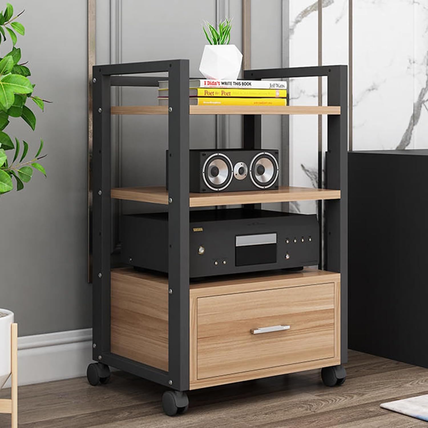 LYXWGRZD 3/4/5 Tier Media Stand