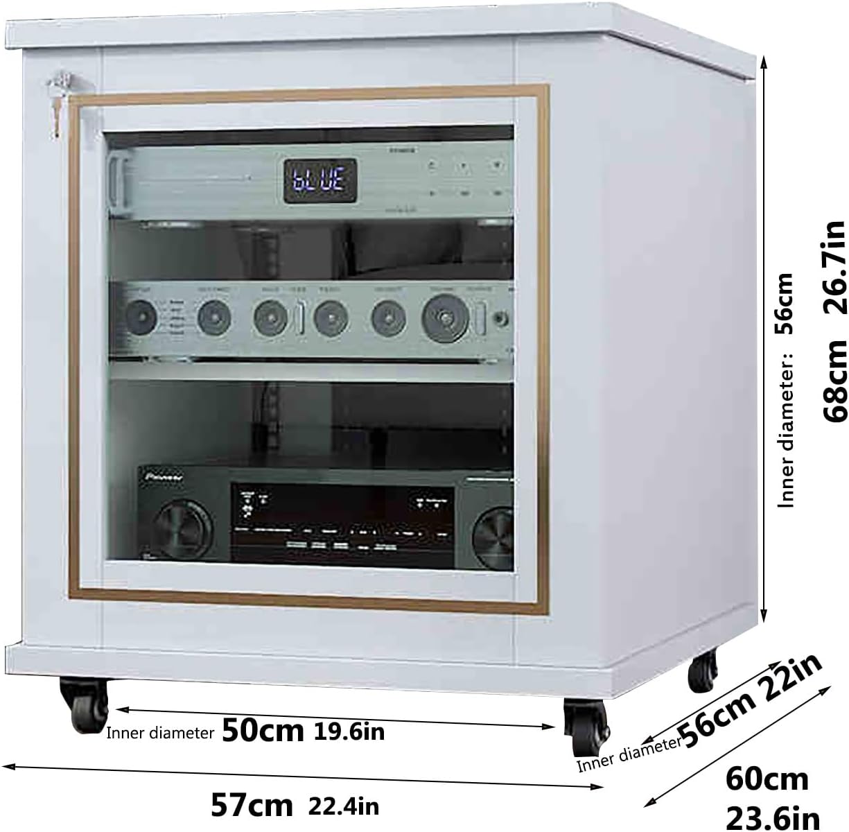 Stereo Cabinet Audio Rack