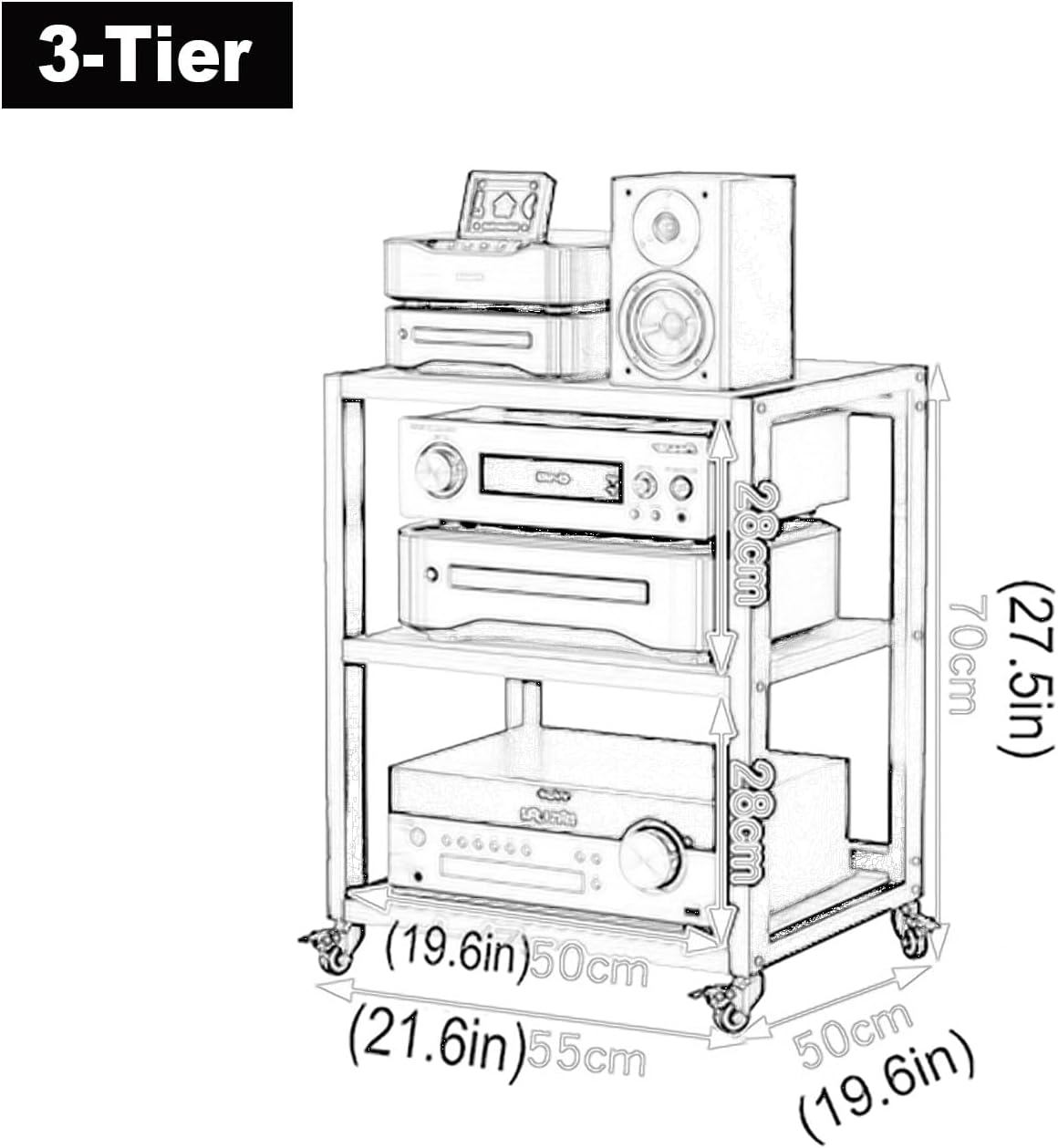 XingLi Media Storage Cabinet
