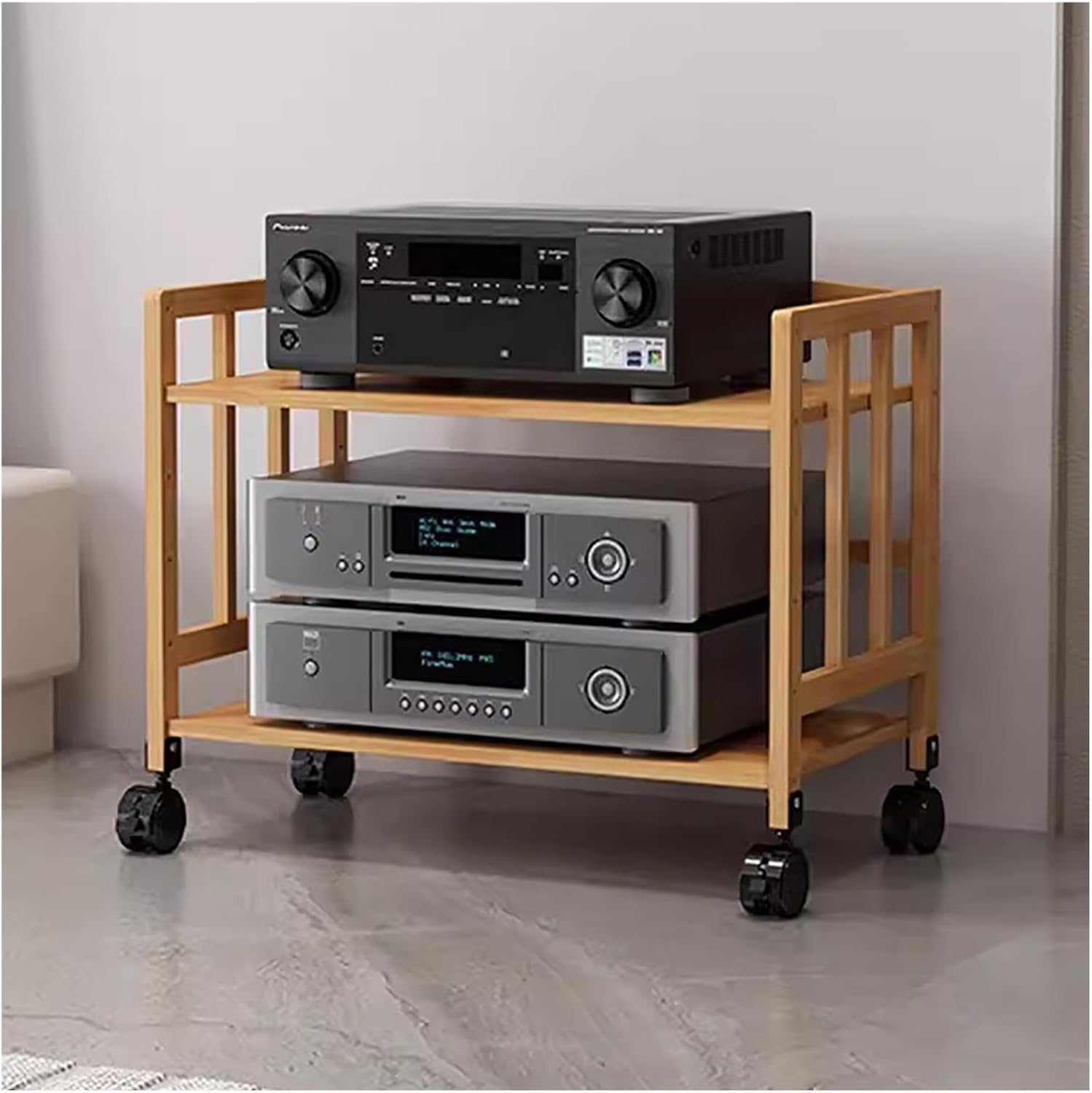 Heavy Duty Av Media Stand 2 3 4 5 Tier 20 35 50 60inch