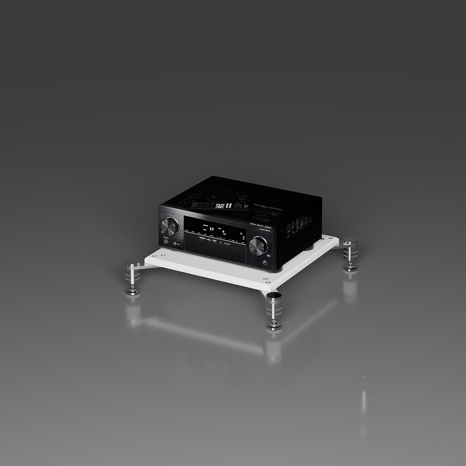 XDOPIRRS 1/2/3/4 TierOpen Wooden Audio Rack