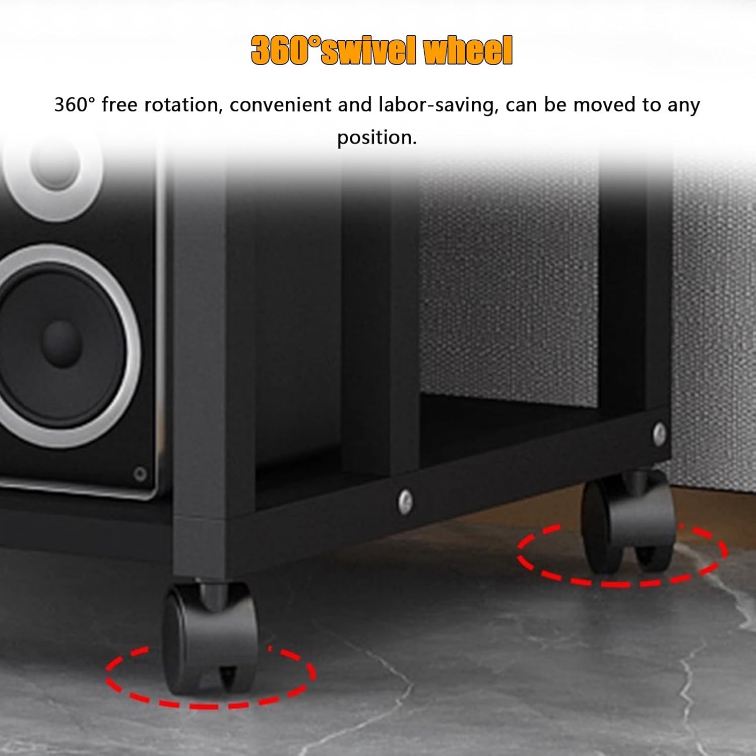 5-Tiers AV Media Stand