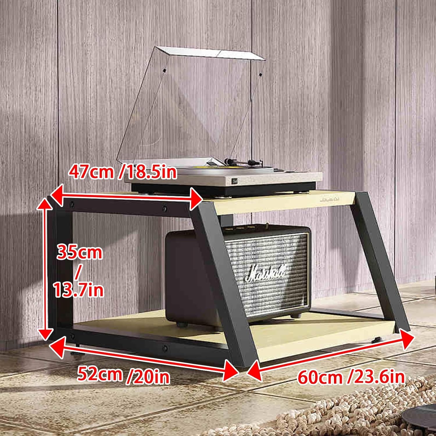 KUKIXKK Audio-Video Media Stand