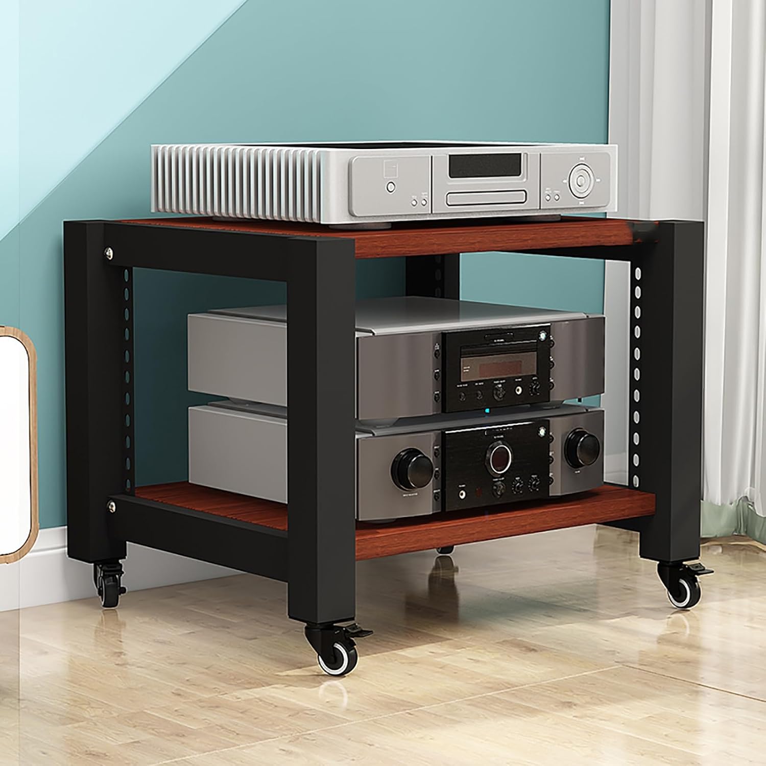 XDOPIRRS Rack Audio Tower Media Shelf