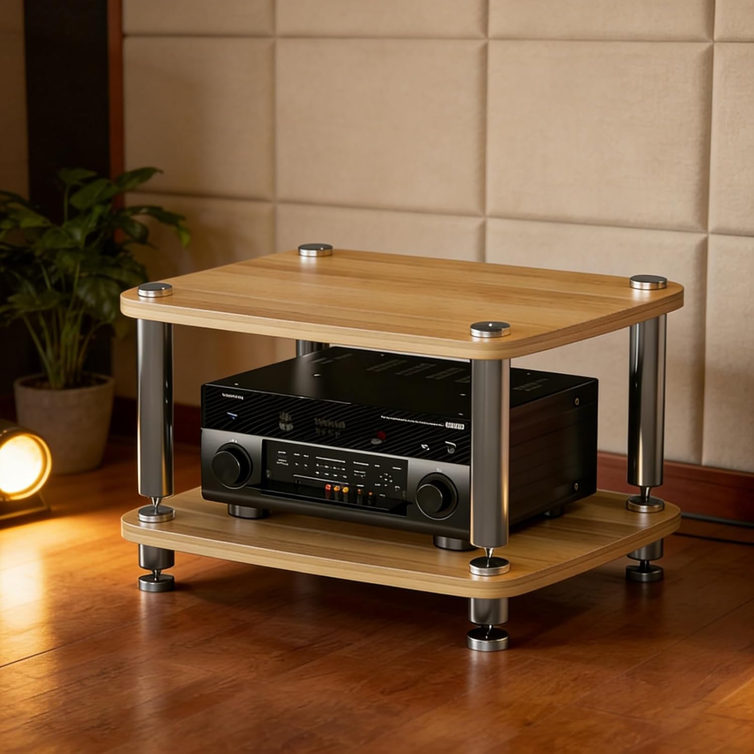 4-Tier AV Media Stand