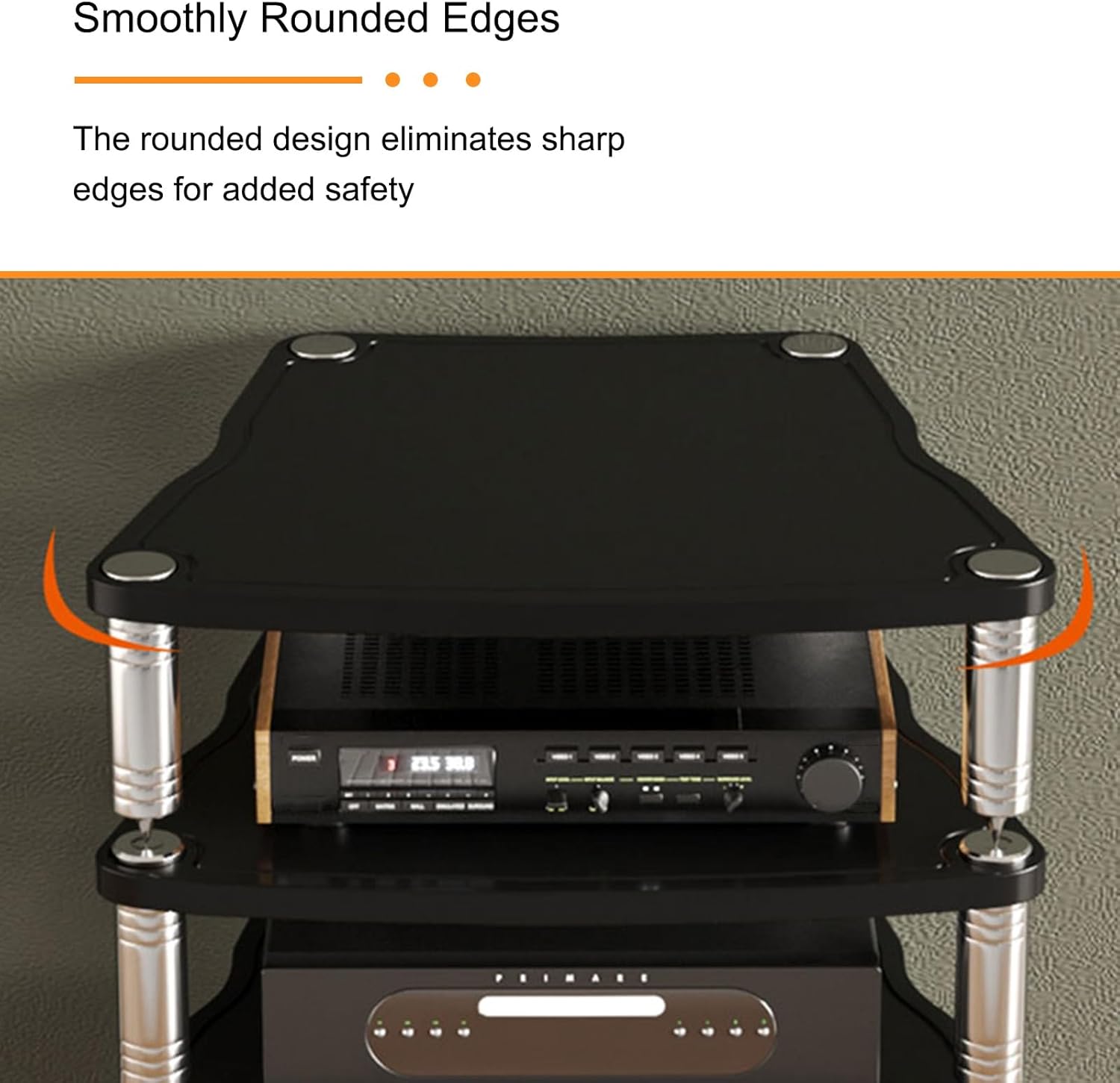 Home Stereo System Entertainment Components Cabinet